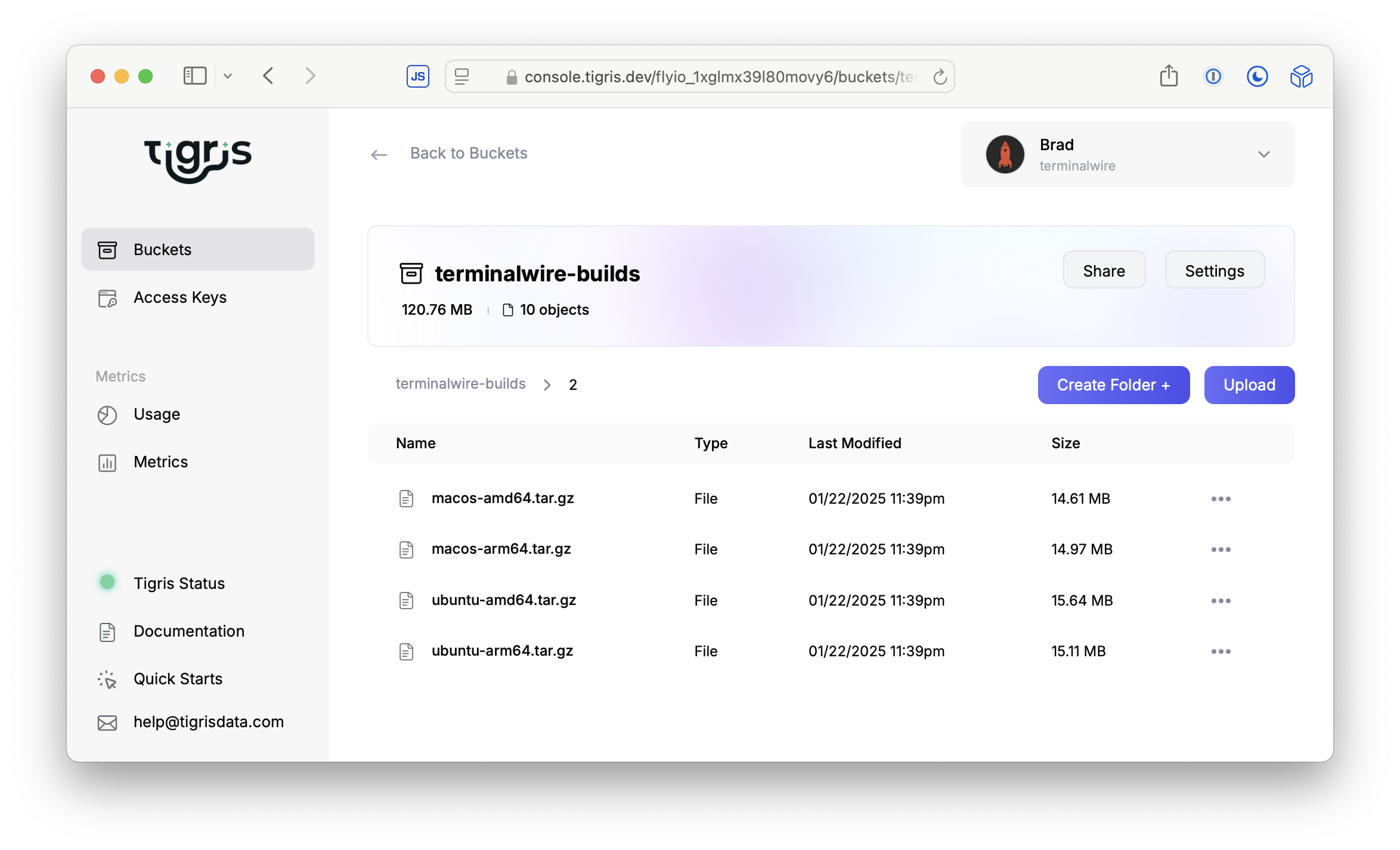 Tebako binaries weighed in at 15 megabytes